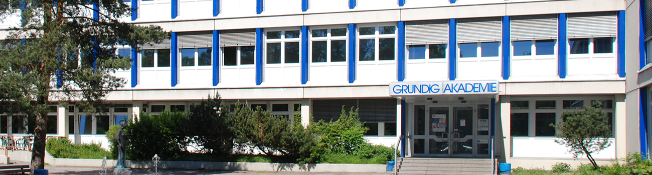 Die GRUNDIG AKADEMIE bietet gemeinsam mit ihren Tochterunternehmen und Partnern ein breites Spektrum an Bildung und Weiterbildung.
